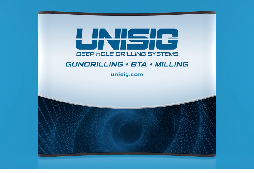 UNISIG booth graphics